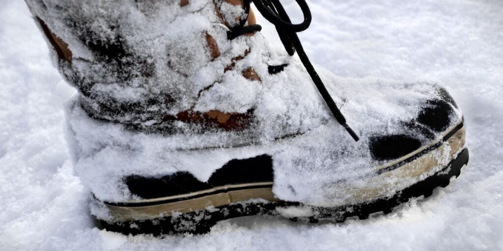 bota para neve para trilhas