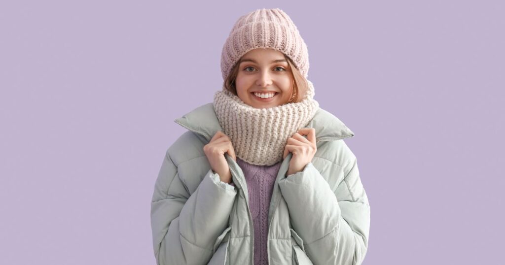 roupas isolam o frio